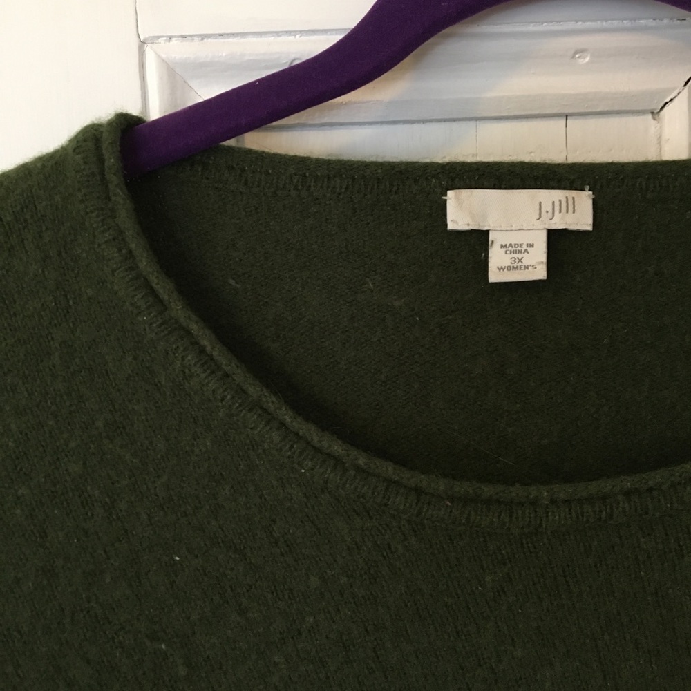 3X Army Green Sweater